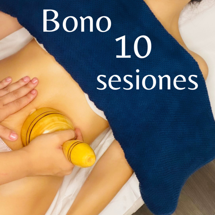 Maderoterapia bono 10 sesiones